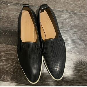 Everlane Black Perforated Loafers